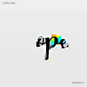 استیکر تکی ope 10529