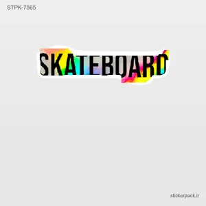 استیکر تکی SKATEBOARD 10546