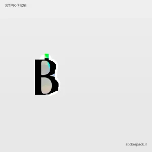 استیکر تکی B 10607