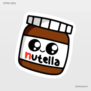 استیکر تکی nutella 10633