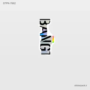 استیکر تکی BANG 10642
