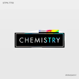 استیکر تکی CHEMISTRY 10729
