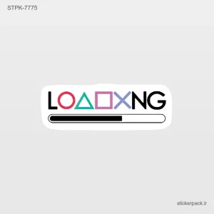 استیکر تکی لودینگ 10753