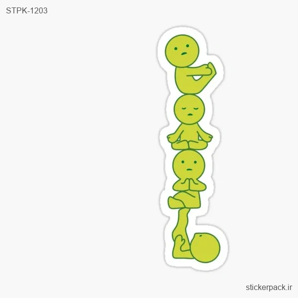STPK-1203.webp استیکر تکی آدمک های بانمک 1203