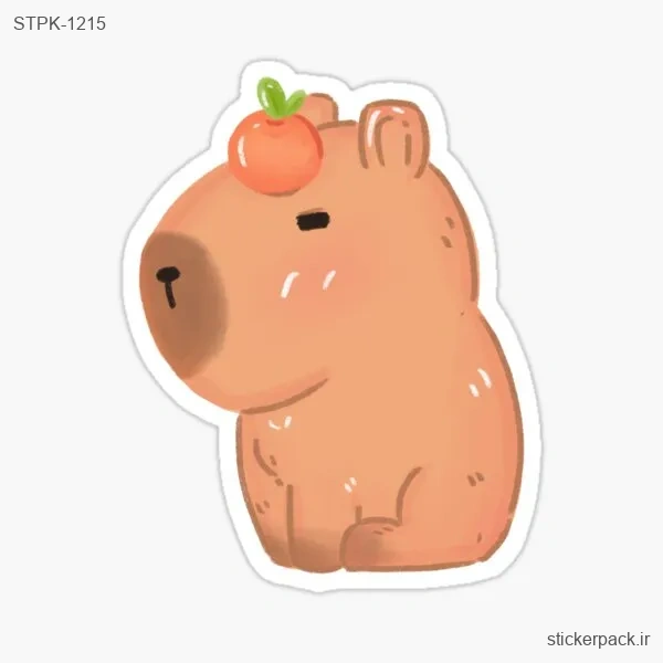 STPK-1215.webp استیکر تکی خوک مهربان 1215