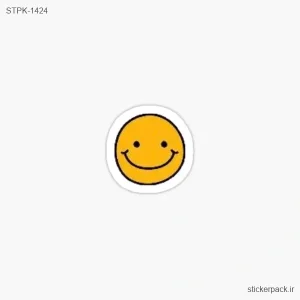استیکر تکی لبخند 1424