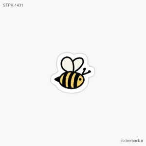 استیکر تکی زنبور عسل ناز 1431
