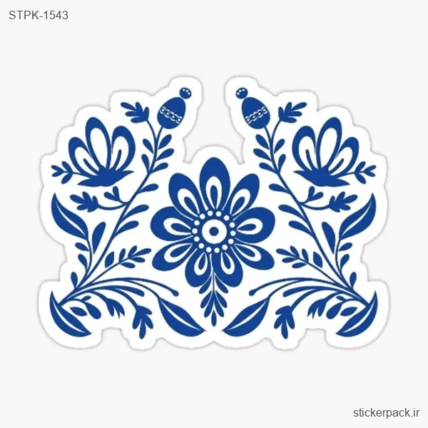 STPK-1543.webp استیکر تکی استیکرهای هنری متقارن 1543