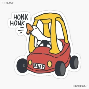 استیکر تکی HONK HONK 1565