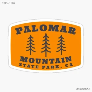 استیکر تکی PALOMAR MOUNTAIN STATE PARK, CA 1596