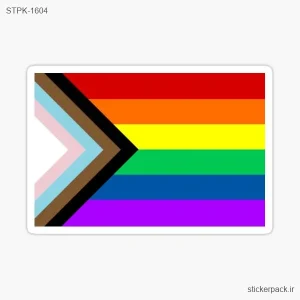 استیکر تکی LGBTQIA 1604
