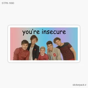 استیکر تکی you’re insecure 1690