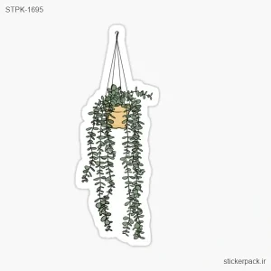 استیکر تکی گیاهان رونده 1695