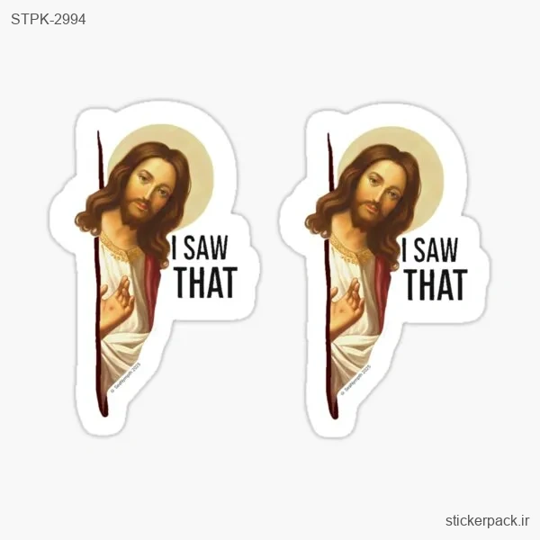 STPK-2994.webp استیکر تکی I SAW THAT 2994