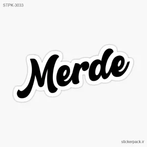 استیکر تکی MERDE 3033