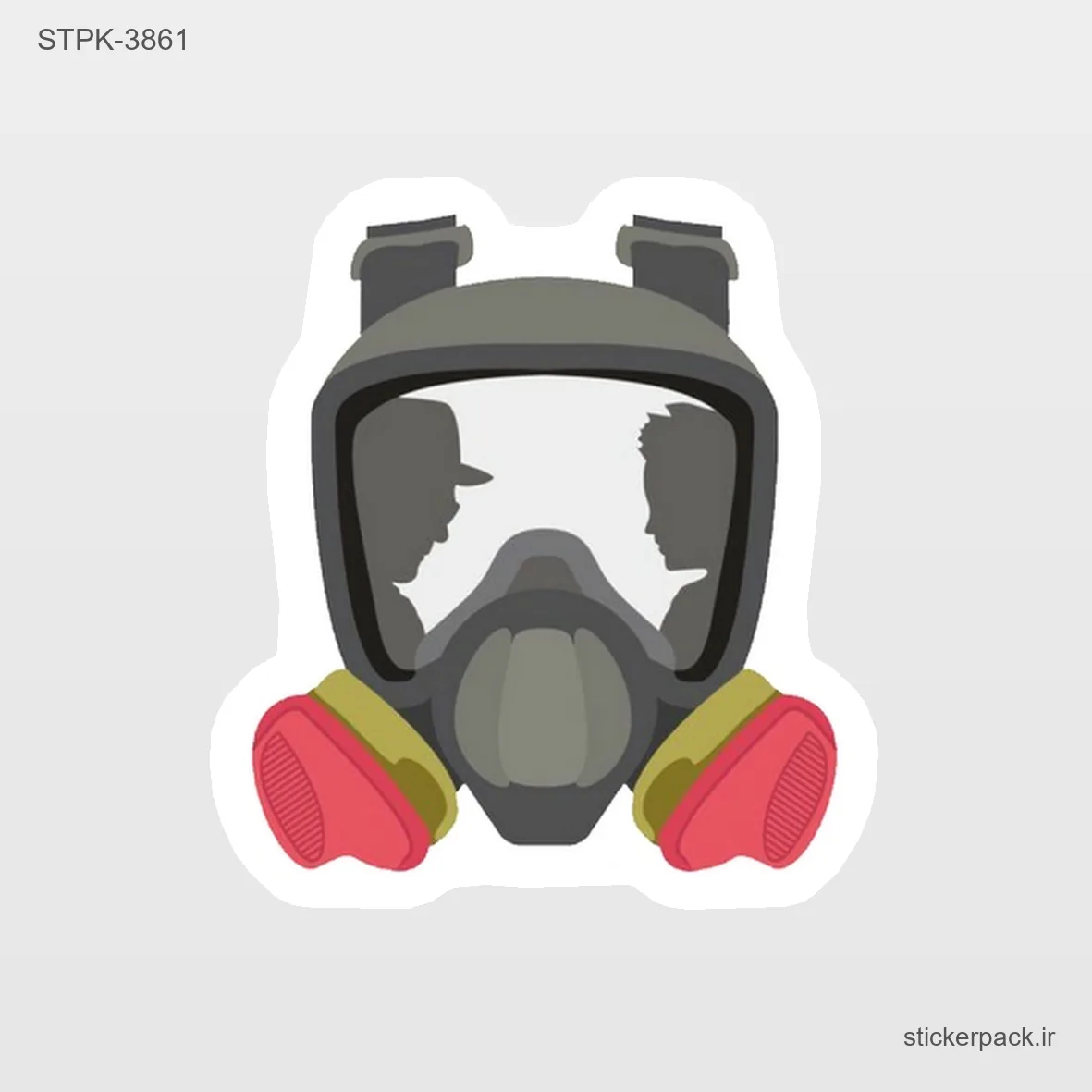 STPK-6953.webp استیکر تکی پوستر BrBa Mask 6953